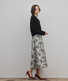 GRACE CONTINENTAL アニマルジャガードスカート