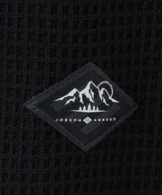 JOSEPH ABBOUD MOUNTAIN 【吸水速乾/通気性/ライナードッキング対応】ハイゲージワッフル パーカー