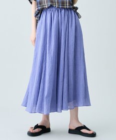 ANY エアーシャンブレースカート