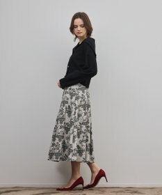 GRACE CONTINENTAL アニマルジャガードスカート