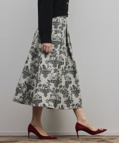 GRACE CONTINENTAL アニマルジャガードスカート