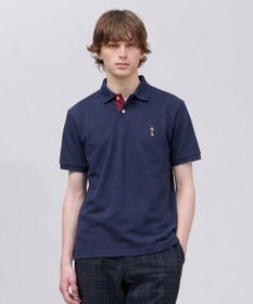 J.PRESS MEN 新デザイン【BULLDOG BOY / 8色展開】カノコレジメン ポロシャツ ネイビー系