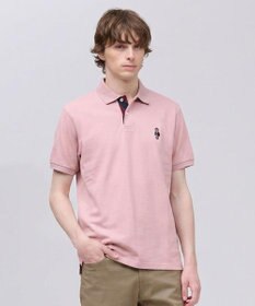 J.PRESS MEN 新デザイン【BULLDOG BOY / 8色展開】カノコレジメン ポロシャツ ローズ系
