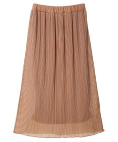 Green Parks ラメプリーツＩラインスカート