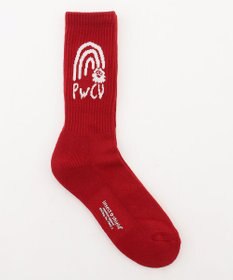 PW CIRCULUS 【虫よけ加工】【MEN】P-MOF ソックス ミドル丈 ゴルフ