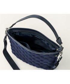 MIYABIYA 【撥水加工】La quoh with kirakaracho 南蛮七宝エンボスボンディング ショルダー