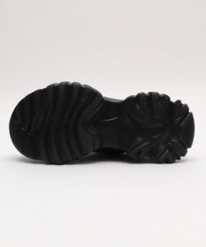 WEGO 【SMLサイズ展開】ラバーコンビ厚底スニーカー