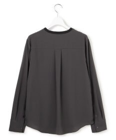 ICB L 【6/12-6/28期間限定・受注生産・WEB限定】BackSatinAmunzen キーネックブラウス