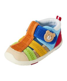 MIKI HOUSE HOT BISCUITS 【13-17cm】ダブルラッセル 水抜けサンダル