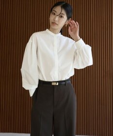 UNFILO 【新色追加】ボリュームスリーブ ブラウス