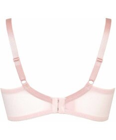 WACOAL 【リボンブラ 脇すっきり】 ブラジャー 脇高設計 着やせシルエット 谷間をメイクしてキープ Gカップまで対応 大きいサイズ レディース BRB433 /ワコール