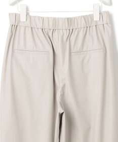 ICB 【洗える】 ライトフェイクレザー バレルパンツ