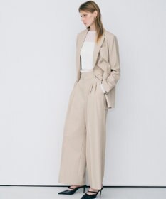 uncrave トリコットシフォン カシュクールトップス