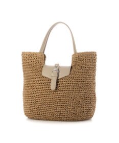 UNBILLION カシュカシュ cachecache / ベルトフラップクロッシェトート カゴバッグ