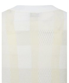 DAKS 【DAKS GOLF】ウールブレンドストレッチチェックセーター