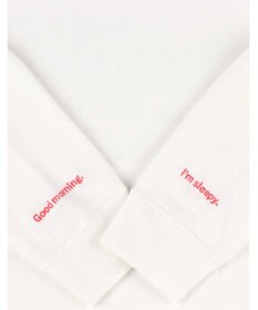 une nana cool 【綿混】あくびのお嬢さんの裏毛フーディーパジャマ