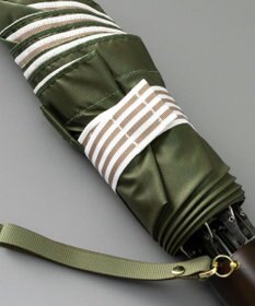 AURORA Beaurance（ビューランス）グログランリボン雨傘（折り畳みミニ傘）