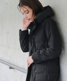 Tiaclasse 【ダウン70%撥水加工】スタンドカラーダウンコート