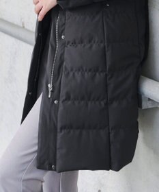 Tiaclasse 【ダウン70%撥水加工】スタンドカラーダウンコート