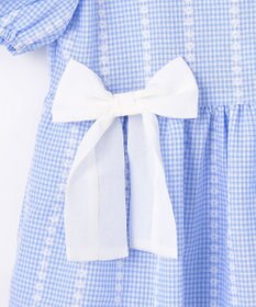 ANY KIDS 【洗濯機可能】サッカー ストライプワンピース