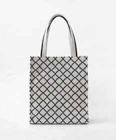 TOCCA 【A4サイズ対応】CHECKER CLOVER EMBROIDERY A4TOTE トートバッグ