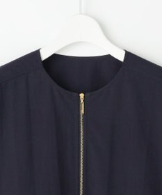 自由区 ファンクショナルブロード ノーカラーブルゾン