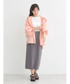 earth music&ecology フーディーシャツ