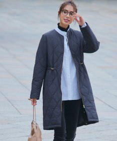 23区 【SLOW/一部店舗限定】シアーリブ タートルネックニット