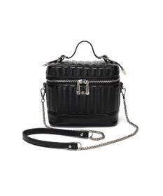 style code 【MERCURYDUO/マーキュリーデュオ】ストライプキルティング　バニティミニショルダーバッグ