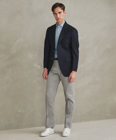 GOTAIRIKU 仕事で着られる綿パン【吸水速乾/ストレッチ/折り目加工】クールマックスコットンパンツ_1タック(25年モデル)