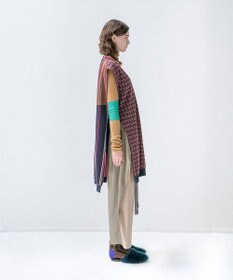 COQ CROSS STRIPE ロングベスト