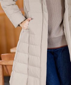 Tiaclasse 【ダウン70%撥水加工】スタンドカラーダウンコート