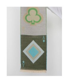 UNBILLION カシュネ cache nez / トランプ柄マフラー