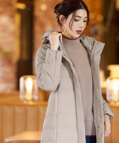 Tiaclasse 【ダウン70%撥水加工】スタンドカラーダウンコート