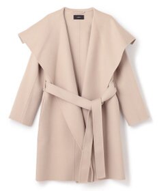 JOSEPH ダブルフェイスカシミヤ　ラップミドルコート