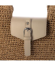 UNBILLION カシュカシュ cachecache / ベルトフラップクロッシェトート カゴバッグ