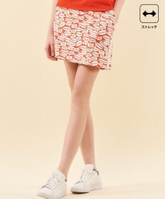 23区GOLF 【WOMEN】【吸水速乾/UVカット】YELL総柄プリントスカート