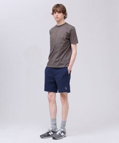 J.PRESS MEN 【WEB限定】バックブル スウェットハーフパンツ