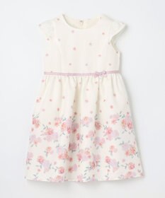 ANY KIDS フラワープリントワンピース