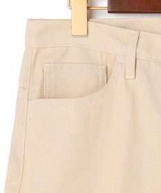 J.PRESS MEN 【J.PRESS ORIGINALS】T/C Drill 5 Pocket Piped Stem Pants / Japan Made
