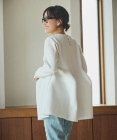 #Newans 【洗える】フォルムペプラムチュニックニット