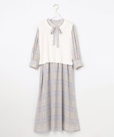 ANY SIS 【2SET】ニットジレワンピース セット