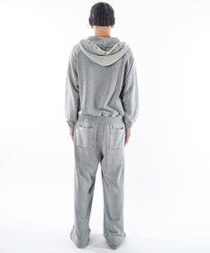 WEGO 【ユニセックス着用ITEM】ブリーチスタッズロゴスウェットパンツ