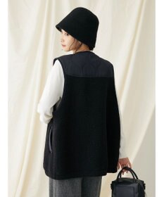 CRAFT STANDARD BOUTIQUE キルティングボア切替ベスト