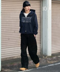 WEGO 【ユニセックス着用ITEM】スタンドネックZIPパーカー