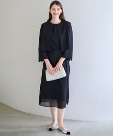 23区 S 【APPLAUDIR】バックサテンジョーゼット ジャケット