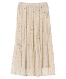 Green Parks シフォンプリーツスカート