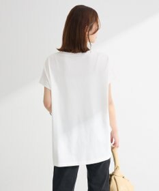 Green Parks フレンチスリーブ筆記体ロゴチュニック