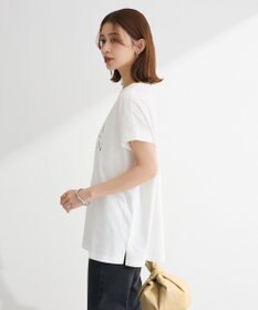 Green Parks フレンチスリーブ筆記体ロゴチュニック