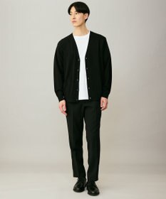 UNFILO MENS 【男女兼用】ソフトサーモ アンチピリングニット カーディガン